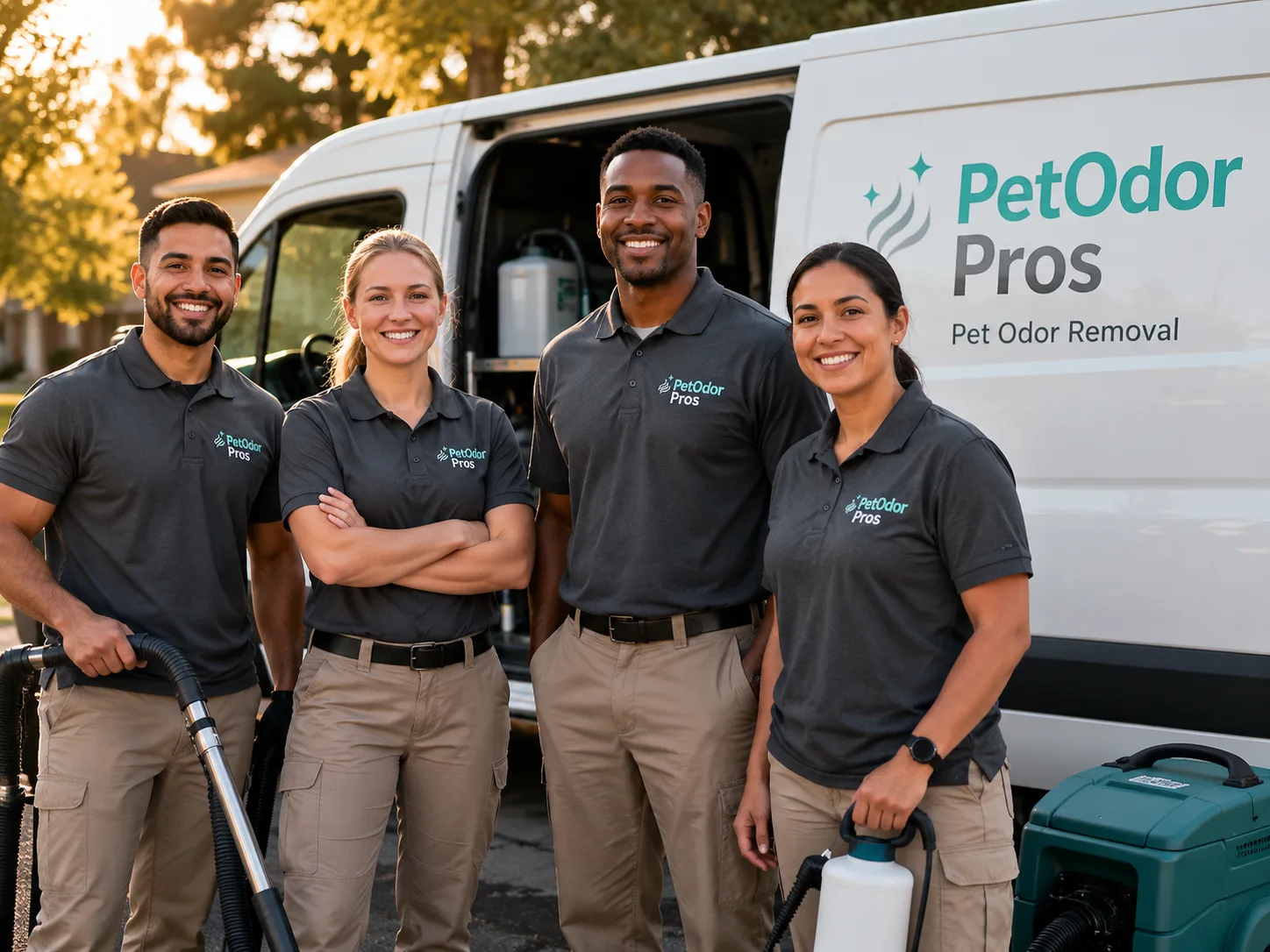 Pet Odor Removal team serving Chattanooga, OK